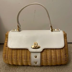 Aigner Cute rattan bag